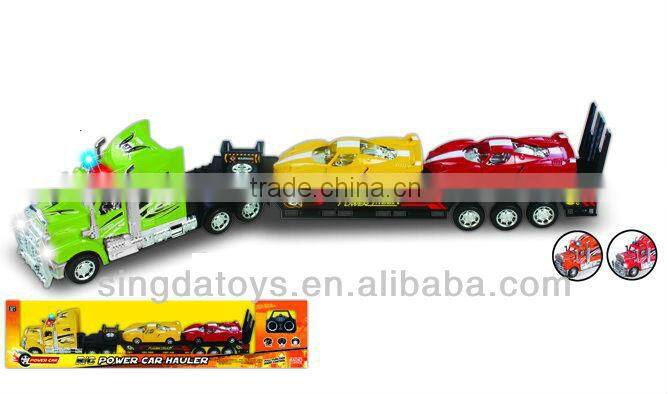 New arrive ! 4 Channel with light and recharge battery rc container truck