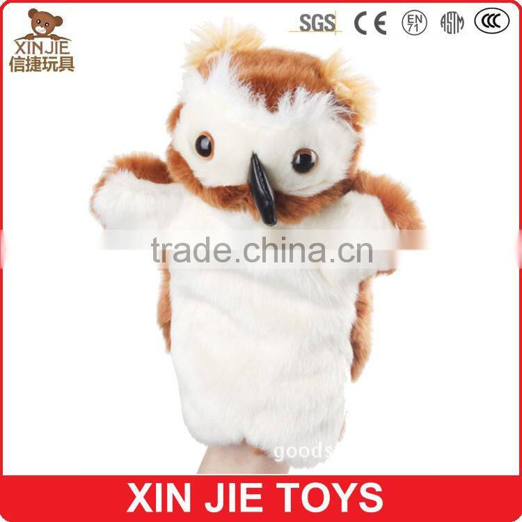 duck hand puppet customize plush duck hand puppet EN71 standard hand puppet