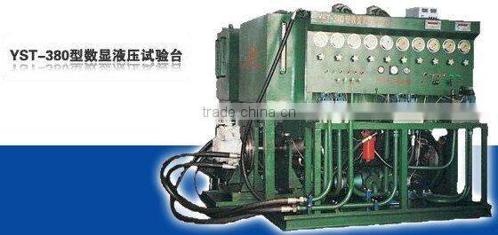 380 Digit hydraulic test bench in container