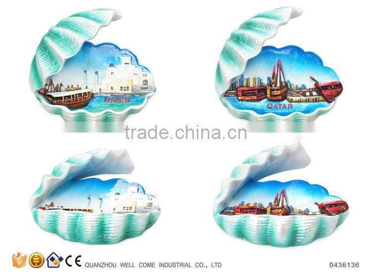 Handmade Sea Shell Souvenir Magnets for Fridge