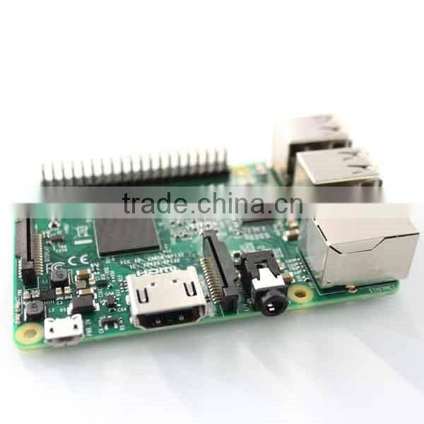 NEW PRODUCT 2016 raspberry pi 3 Broadcom 1.2GHz Quad-Core ARM Cortex-A53 BCM2387 chipset integrated WiFi and Bluetooth4.1