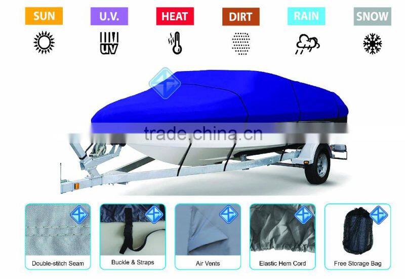 All Weather Prection Boat Trailer Cover