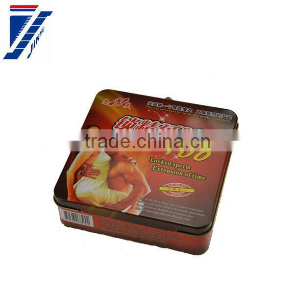 wholesale shipping boxes sample FREE small tin box health tin can