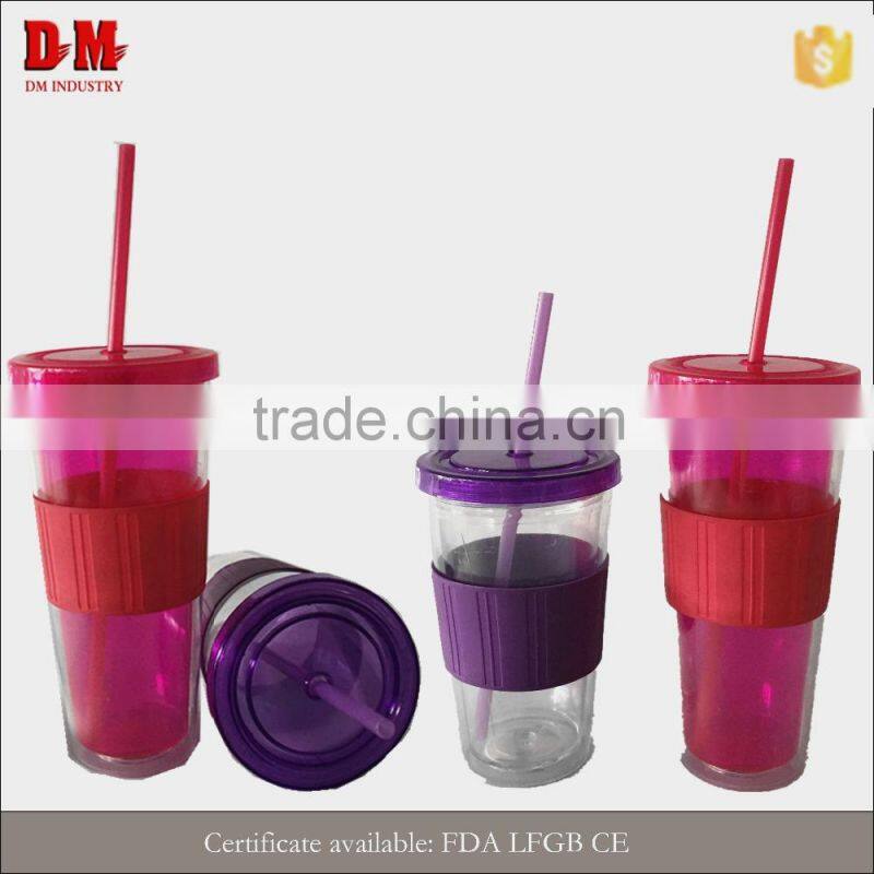China 16OZ in public area wholesale recycling silicone rubber cup sleeve