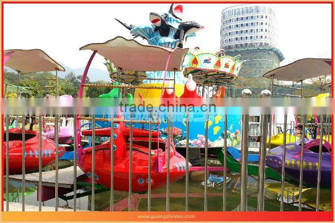 Supper fun! hot selling water land chariots family amusement park items for sale
