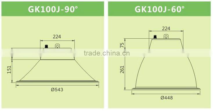 Innovative Cheap Pendant 100W LED High Bay Light