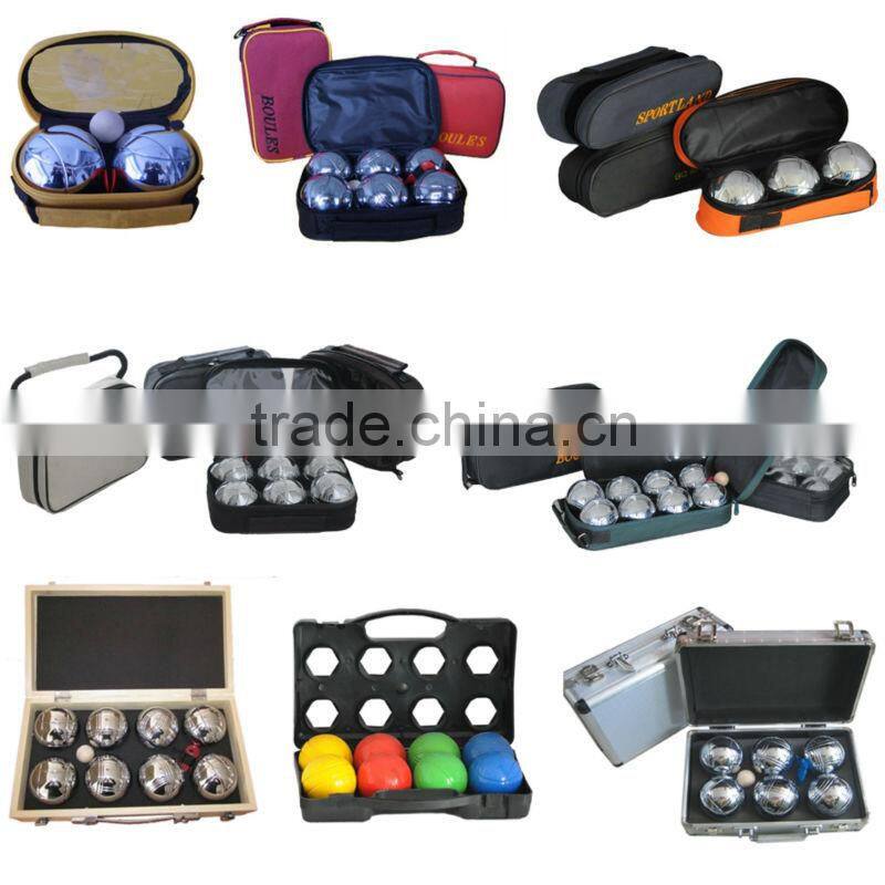 8 pcs boules set with nylon bag