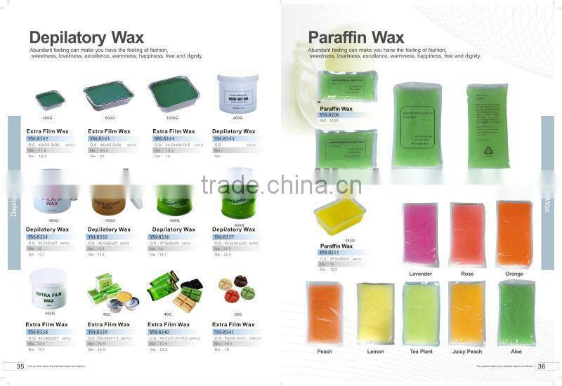450g paraffin beauty wax with MSDS certificate for sale