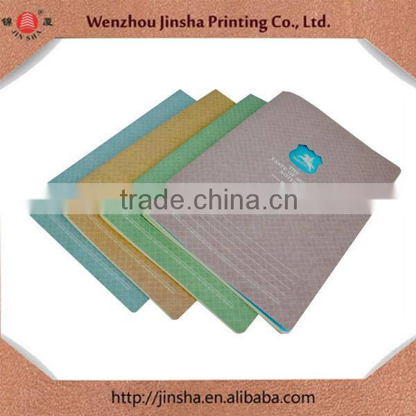 Fancy cover book printing&sewing binding,Bulk stitched binding paper notebooks,B5 sew binding kraft paper notebook02
