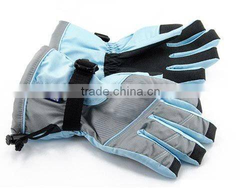 AB grade quality new design reflective canvas working glove