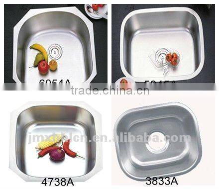 stainless steel Topmount handmade sink 3318A
