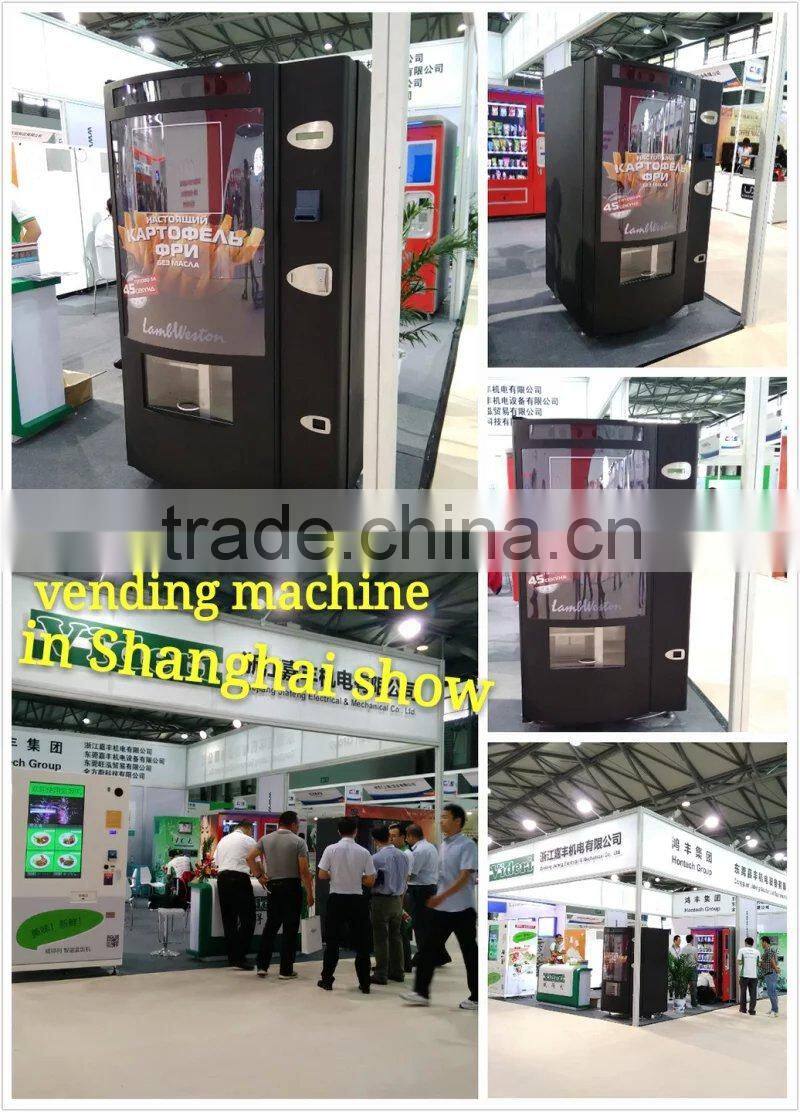 Commercial automatic French fry vending machine