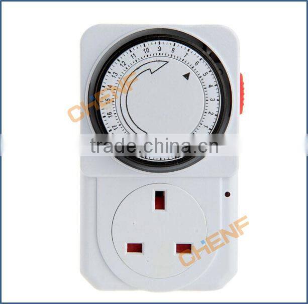 Hot Sell CF-TG-14 24 HOURS UK Standard Mechanical Timer Socket