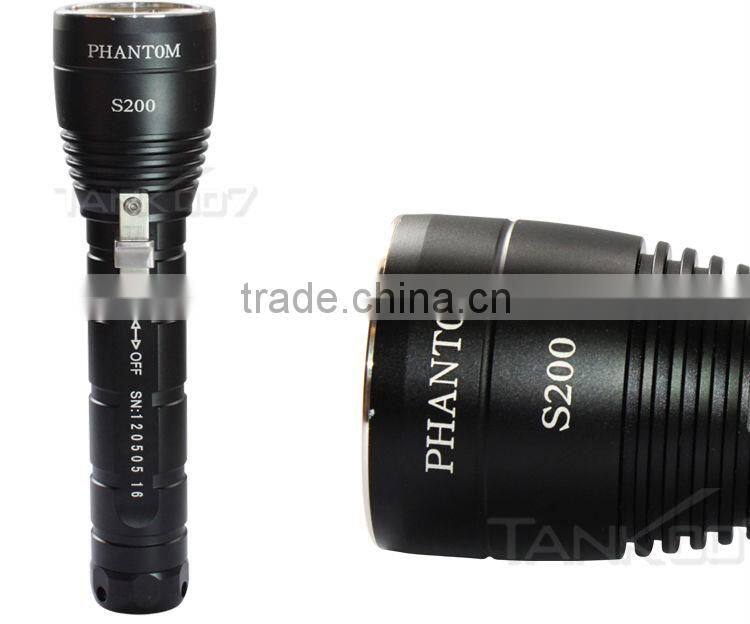 diving torch led CREE U2 under water 200m TANK007 D60