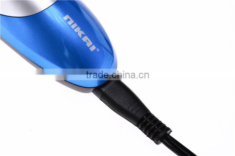 Super shaver rubble handle triple blade shaver for male