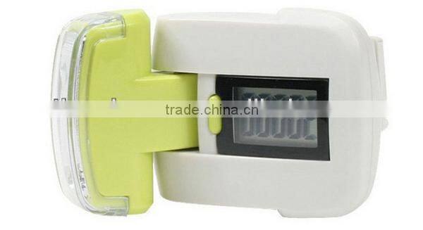 LCD Display Multifunctional Pedometer,digital led flashlight pedometer