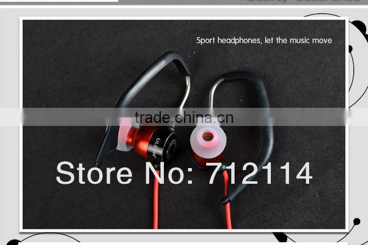 ULDUM Sport Earphone and Headphone with microphone for free shipping