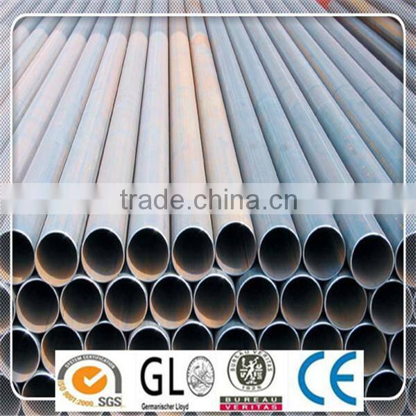 High Quality Black Seamless Round Pipe