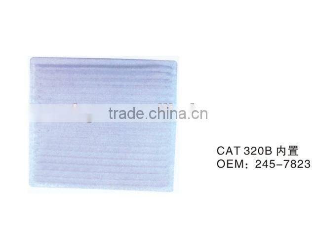 low price 245-7823 Engine Cabin Filter Element for E320B excavator parts