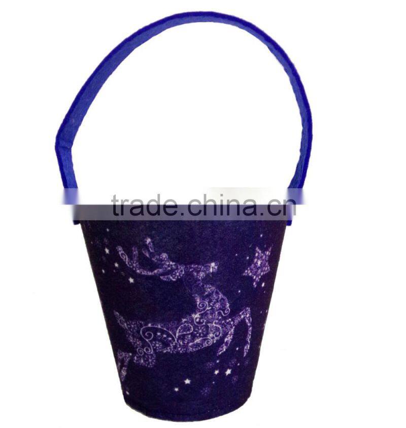 promotional Christmas deer kids gift basket