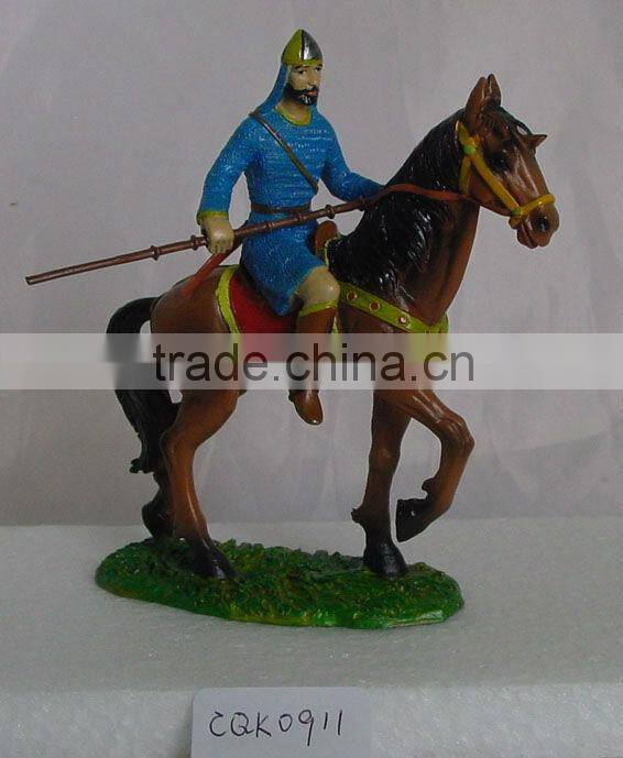 Antique Warrior Statue