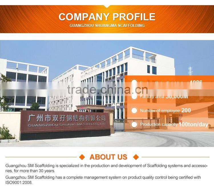 Hot new products indoor building construction kwikstage scaffold