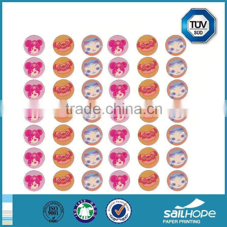 Cheap newest roll adhesive wine label sticker