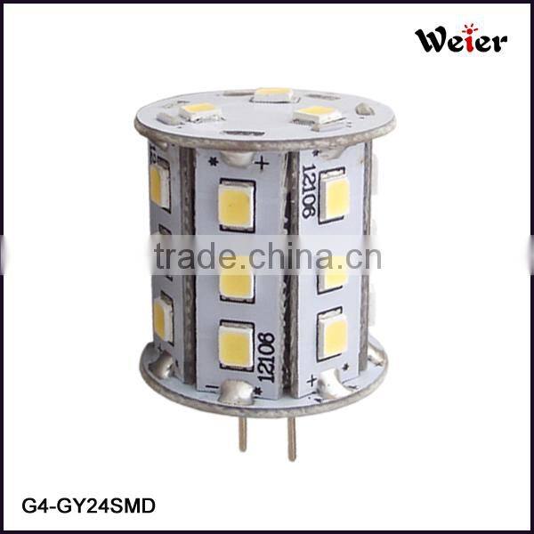 China Led G4 SMD 3528 24PCS 10-30V DC