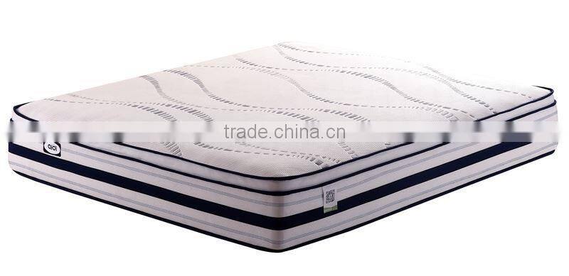 100% Natural Palm Coconut Fiber 7-Zone Pocket Coil Spring Malaysia Latex Foam Mattress