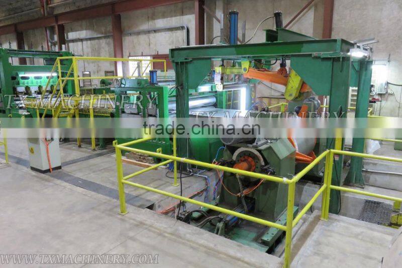 TX1800 High Quality Automatic /hot rolled/cold rolled/Medium-heavy plate steel cut to length line