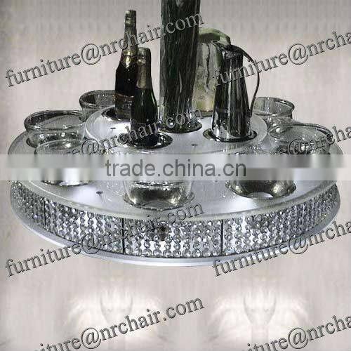 Shanghai commercial furniture event rental party banquet decorative star lazy susan