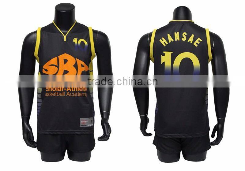 Best sublimation basketball jersey uniform design