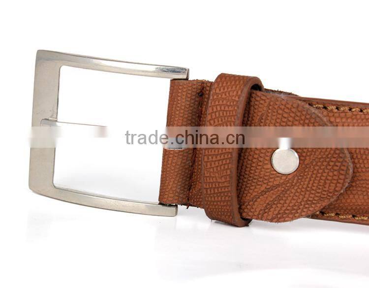 Zhejiang Belt Factory Fake Cabrite Leather Belts For Mans