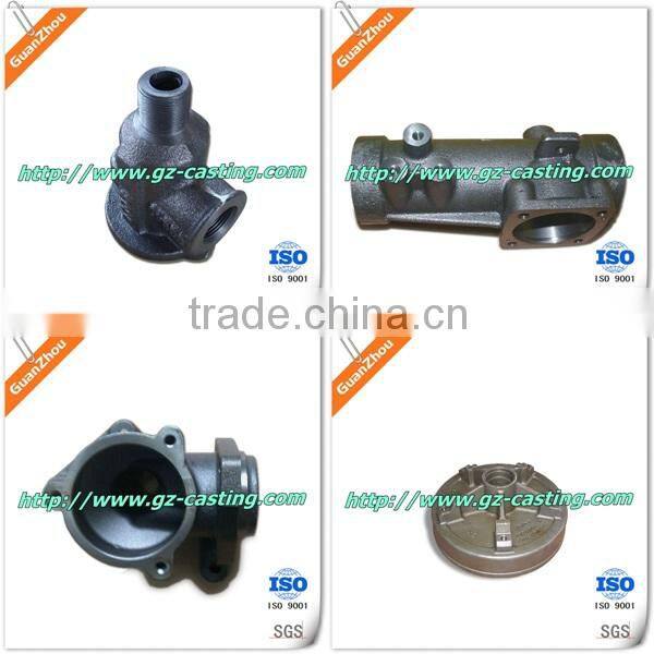 Guanzhou casting foundry made ISO 9001 Certification OEM&customized aluminum casting parts /cnc machining parts