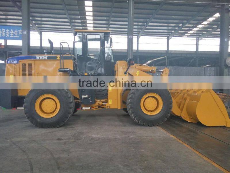 new condition famous brand sem660B 6t big loader