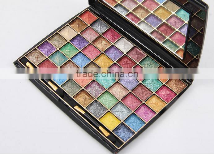 Miss Rose 3D Charm Wet 48 colors Makeup Eyeshadow Palette Set, Professional Cosmetics Naked Eye Shadow With Matte Glitter