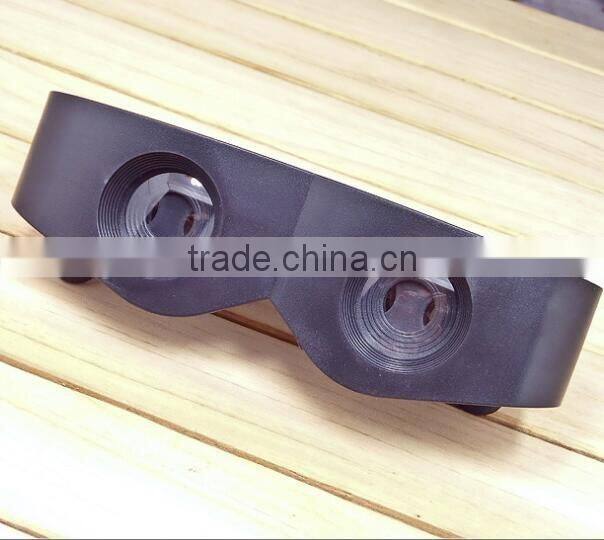 Portable Glasses Style Telescope Magnifier Binoculars For Fishing Hiking Concer