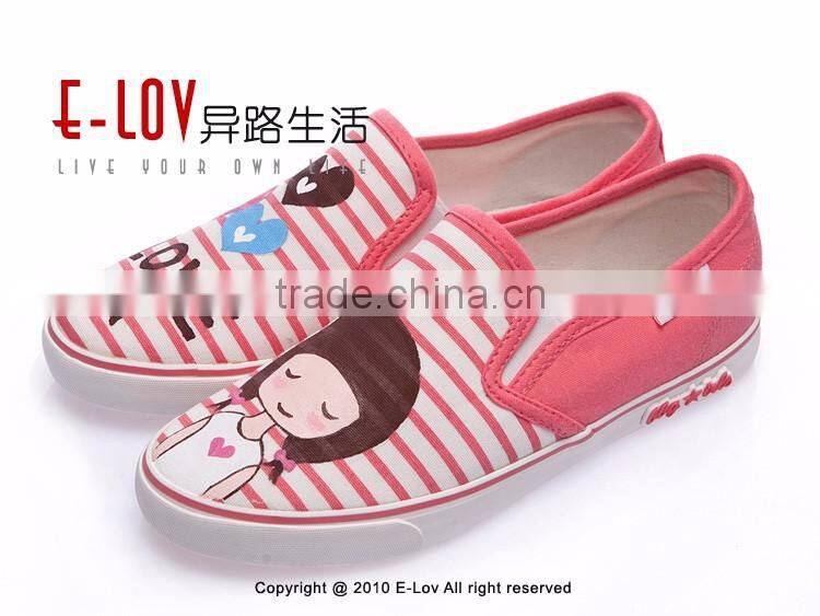 NO.WT005LHot sales high quality china women casual shoes canvas
