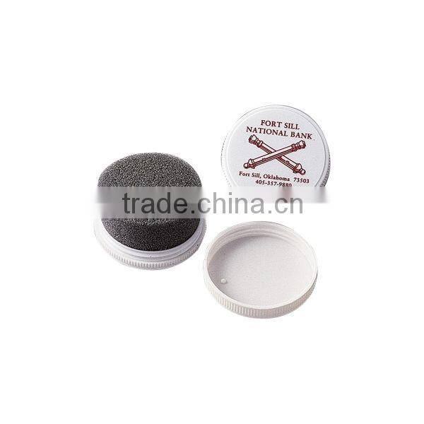 white hotel plastic shoe polish sponge