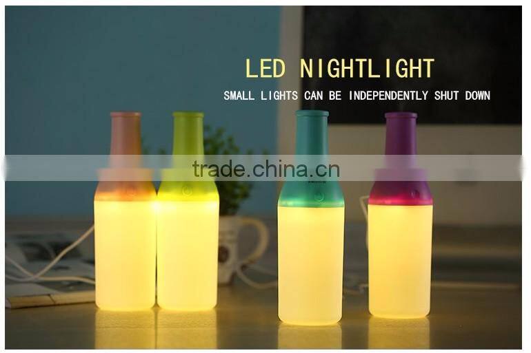 bottle usb humidifier/air cleaner/ air purifier for home office