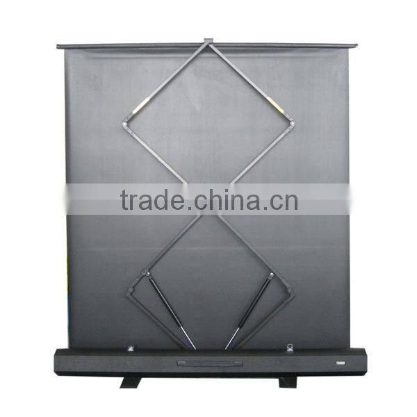 V80 H100 inch floor screen