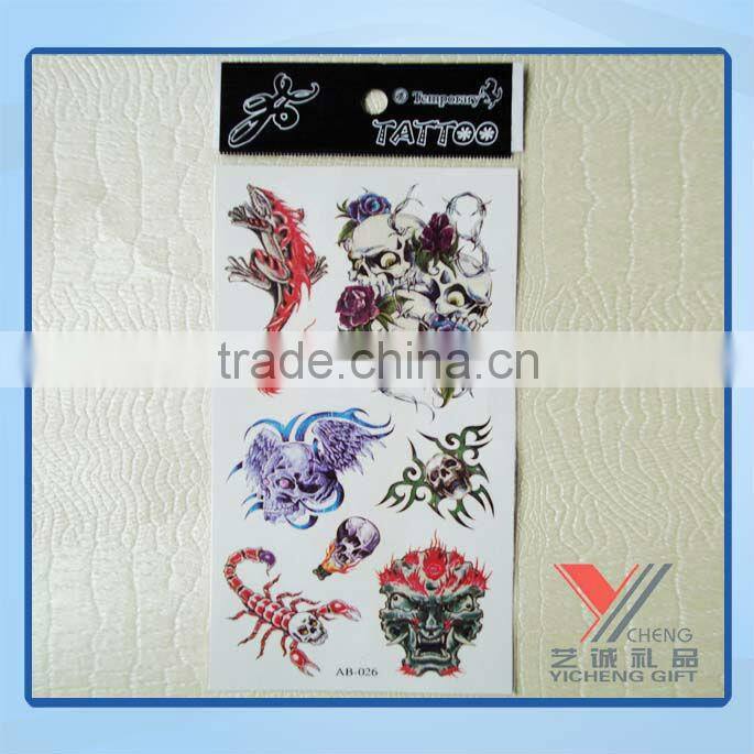 Cute Cartoon Water Nail Tattoo Stickers For Girls