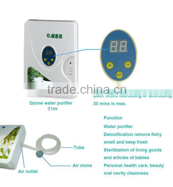 Mini Ozone Generator Water air Purifier/Portable household ozone air purifier/Mini ozone sterilizer water air purifier