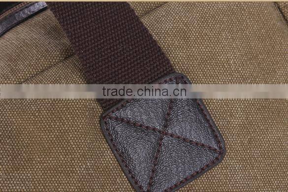 Khaki cotton canvas handbags wholesale