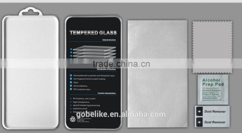 0.2mm 0.3mm 0.4mm 2.5D 9H Tempered Glass Screen Protector for iPhone 5/5S (OEM&ODM)