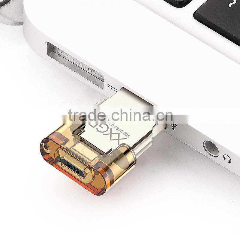 8gb UDP usb flash drive 2.0 micro USB ports for smartphone, tablet PC, computer