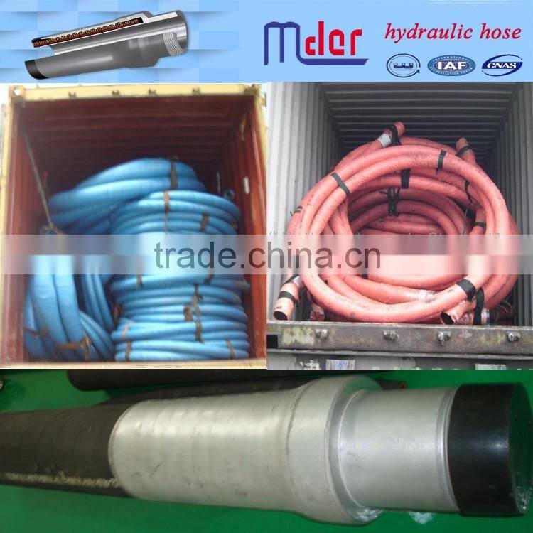 Working pressure 5000PSI API 4sp rotary drilling steel wire reinforced bop rubber hose