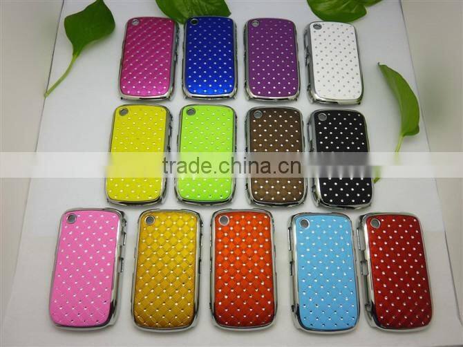 mobile phone shell stars for Blackberry 8520,Rhinestone protective shell for BB9900