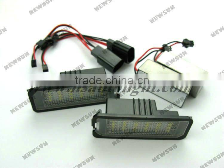 Auto Led License Lamps For Vw Led License Plate Lamp Led Car License Plate Lamp For Golf5 For Golf6