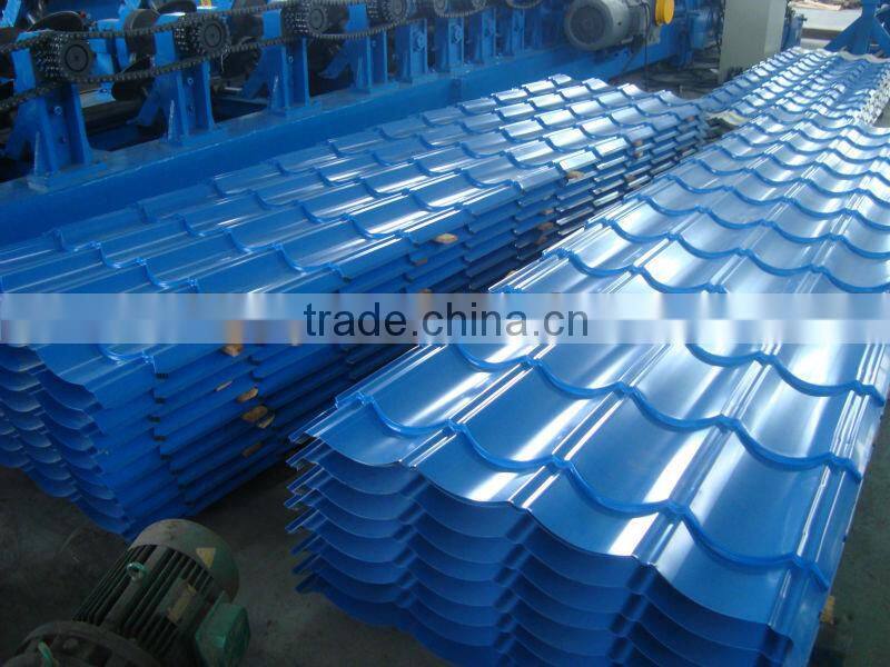 Color Steel Roofing Tile / Color/Galvanized corrugated roofing sheet/Metal tile sheet